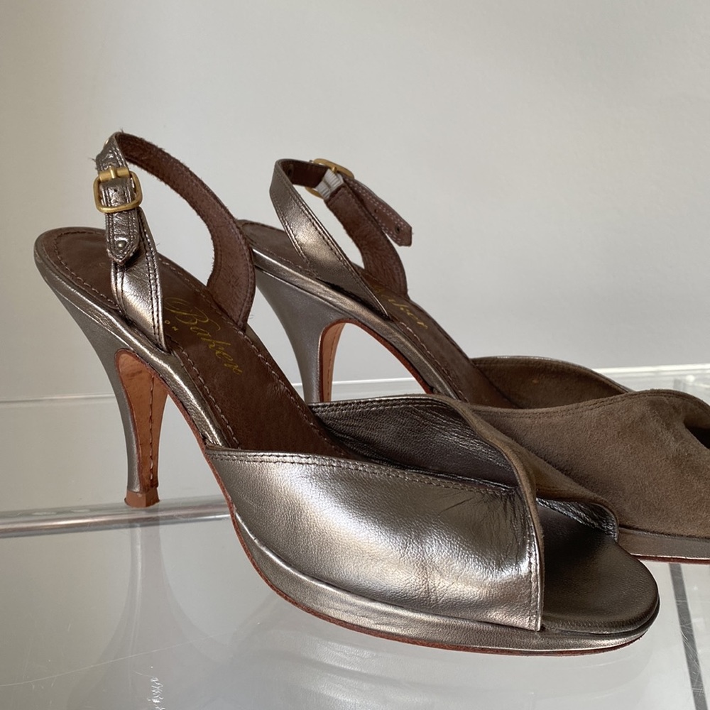 Ted Baker Taupe sling sandals